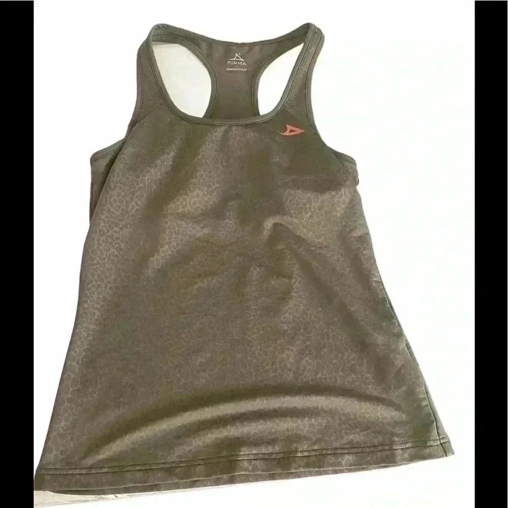 Pirma Athletic Top Olive Green